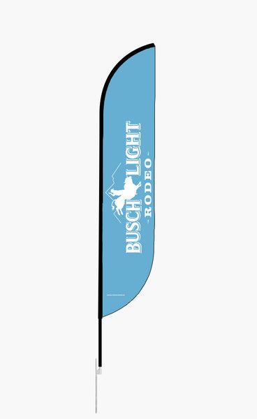 Busch Light Rodeo Convex Flag Kits