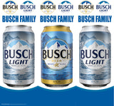 Busch/Busch Light Can Three Sided Bollard Sign