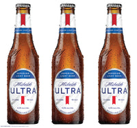 Michelob Ultra Bottle Three Sided Bollard Sign