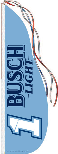 Busch Light Welcome Race Fans Feather Dancer Flag Kits