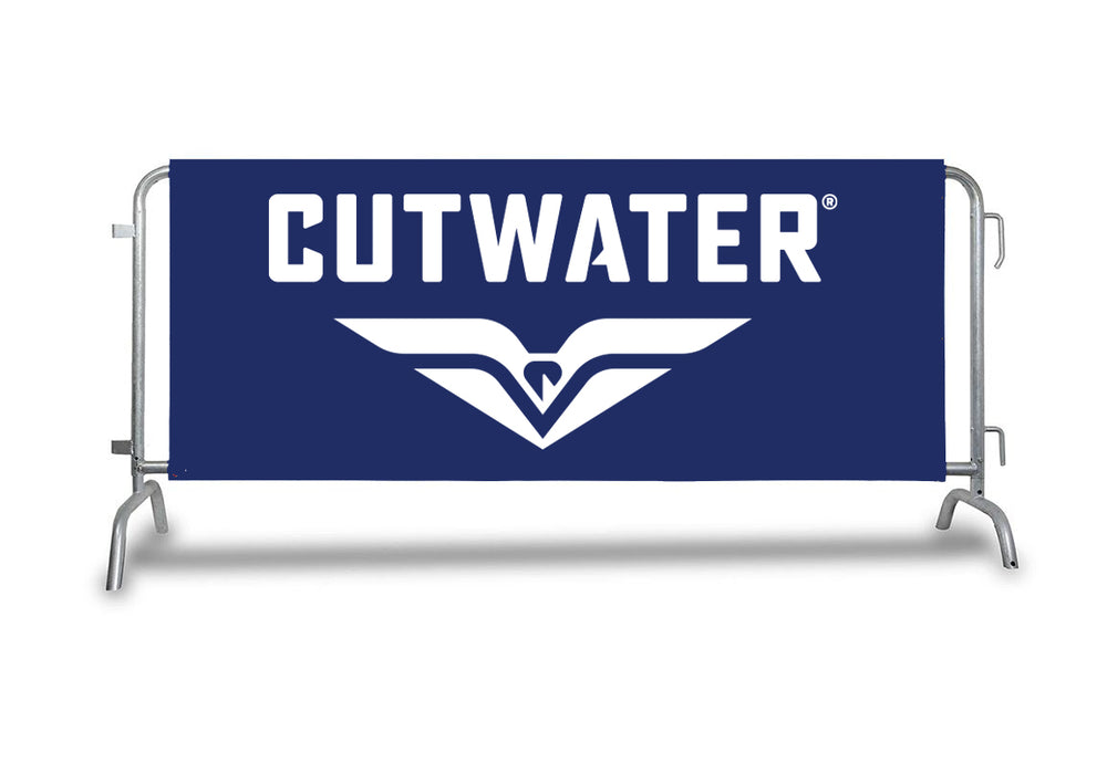 Cutwater Double Sided Barrier Banners
