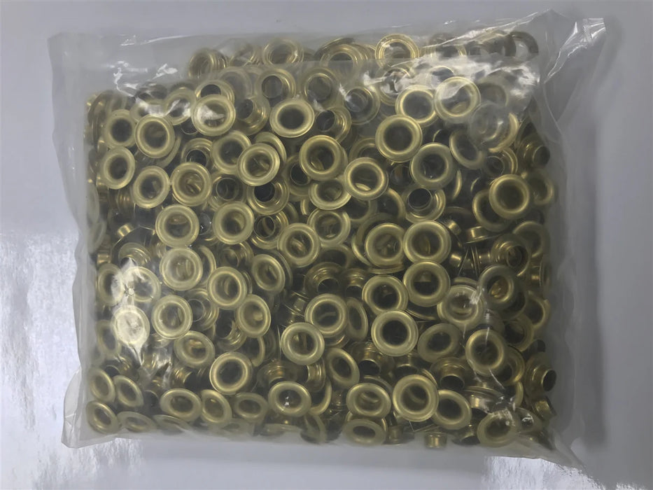 Brass Self Piercing Grommets 500 per bag