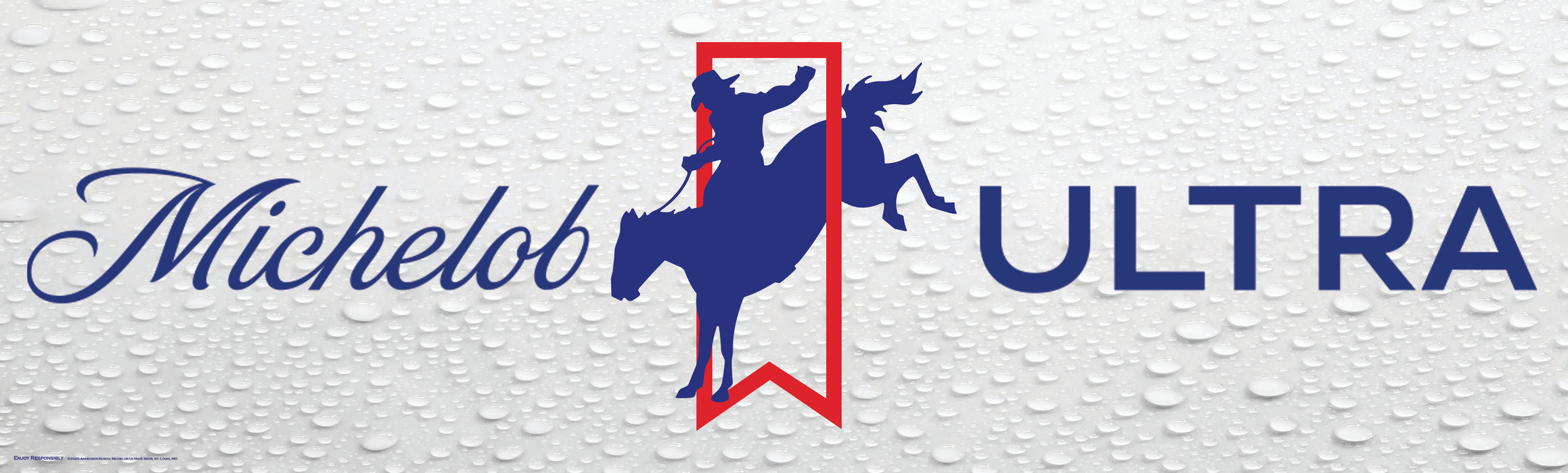 Michelob Ultra Welcome Rodeo Fans Banner 14.5" x 48"