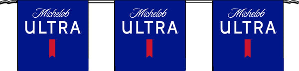 Michelob Ultra Double Sided Pennant String