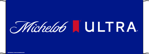 Michelob Ultra 10' X 3' Logo Banner