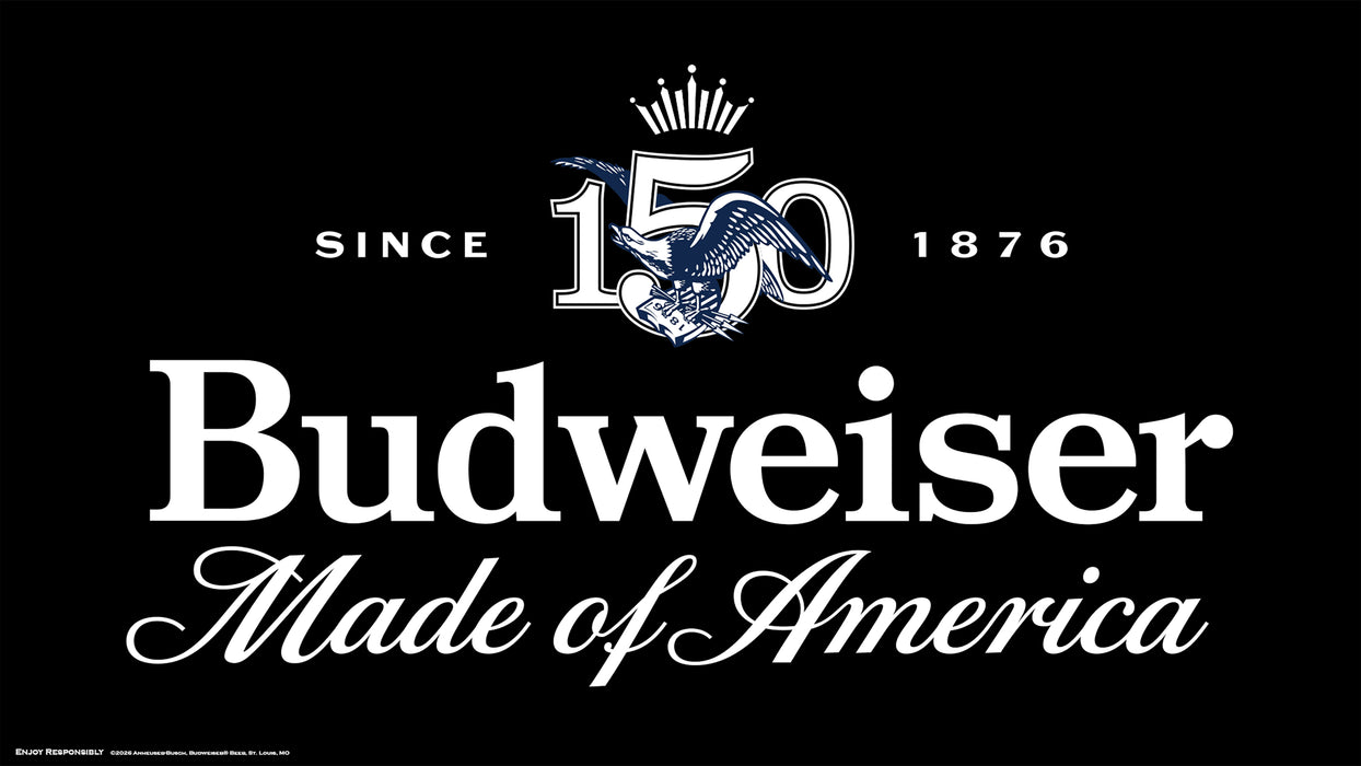 Budweiser 150 Made in America Banner 2' x 4'