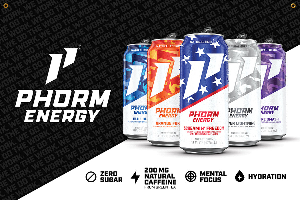Phorm Energy Variety Banner 24" x 36"