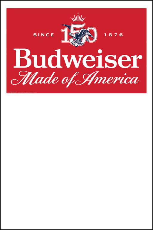 budweiser fishing pole Budweiser 150 Pole Signs (25 per pkg.) — Ripper Bud Web Store
