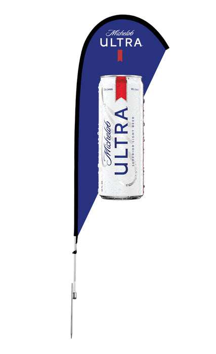 3D Die Cut Michelob Ultra 9' Tear Drop Feather Kit