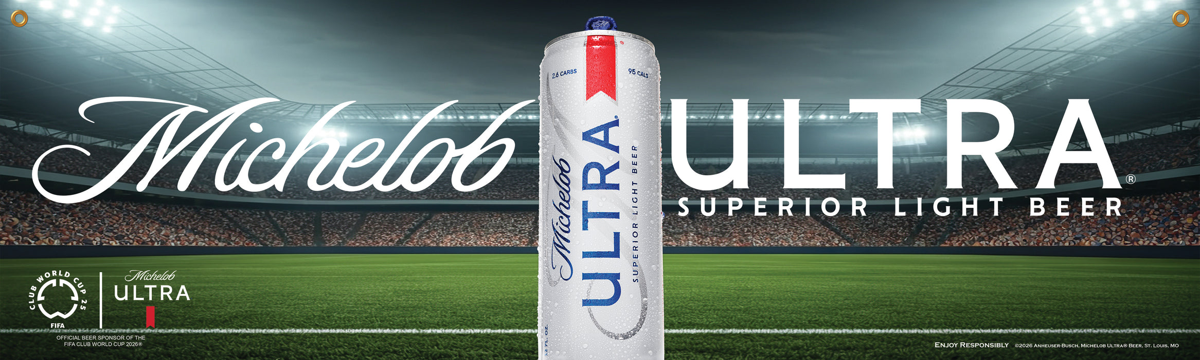 Michelob Ultra 2025 World Cup Banners