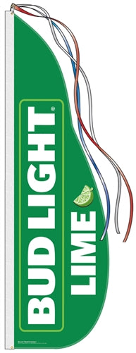 Bud Light Lime Feather Dancer Flag Kits