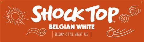 Shock Top Belgian White Banner 14" x 48"