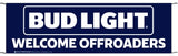 Bud Light Pre-Printed Event Banners 3' x 10'
