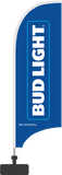 Bud Light 7.5' Sidewalk Solution Tail Feather Flag Kit
