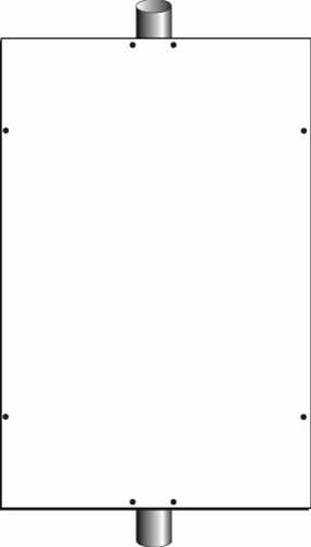 Blank Corrugated Pole Signs 32" X 48" (25 per box)