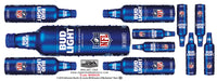 Bud Light NFL Aluminum Bottle Wall Graphic Sheet 18" x 48"