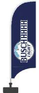 Busch Light 7.5' Sidewalk Solution Tail Feather Flag Kits