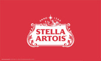 Stella Artois Keg Wrap Decal 28" x 17"
