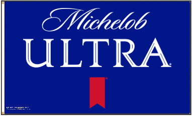 Michelob Ultra Polyester Flags