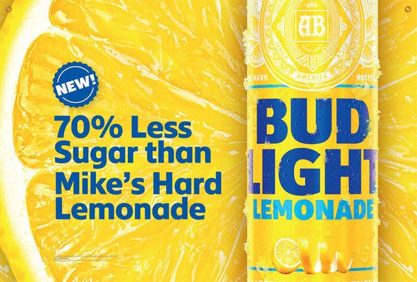 Bud Light Lemonade 24" x 36" Banner