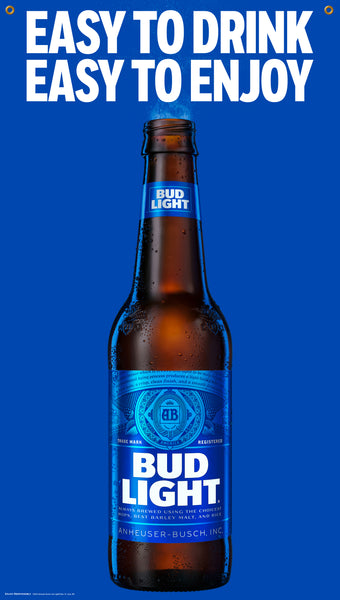 Bud Light Easy to Drink Easy to Enjoy 3' x 5'