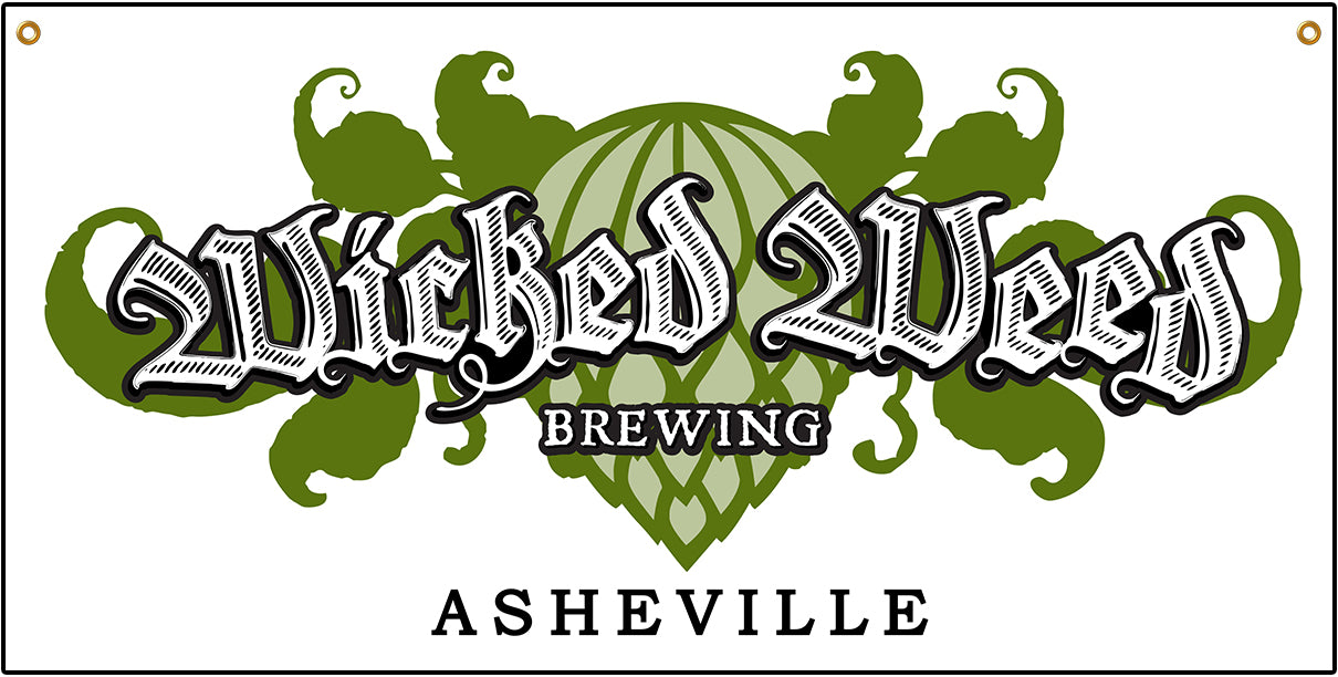 Wicked Weed 2' x 4' Banner