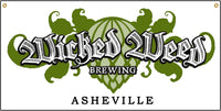 Wicked Weed 2' x 4' Banner