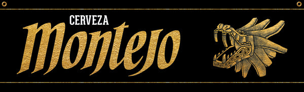 Montejo Cerveza 14.5" x 48" Banner