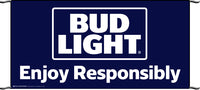 Bud Light Responsibility Matters 6' x 3'  Logo Banner