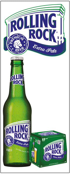 Rolling Rock Package Banner 2' x 5'