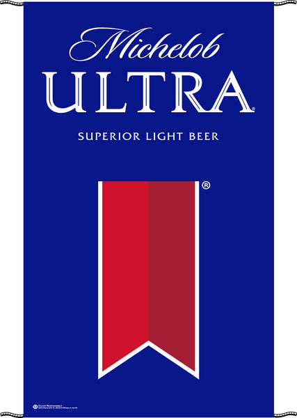 Michelob Ultra 5' x 3'  Vertical Banner