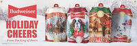 Budweiser Holiday 16" x 48" Banner