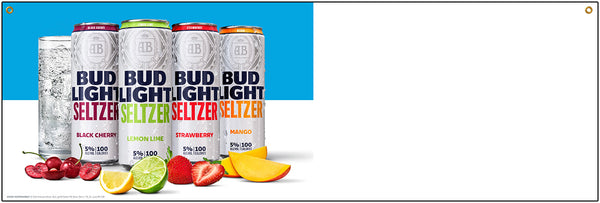 Bud Light Seltzer 2' x 6' Imprint Banner
