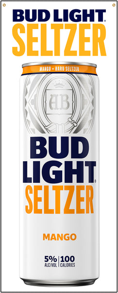 Bud Light Seltzer Mango 2' x 5' Banner