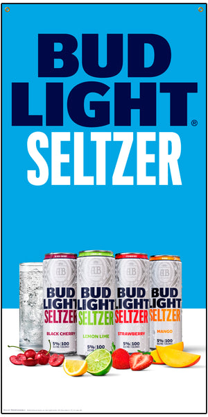 Bud Light Seltzer Variety 2' x 4' Imprint Banner