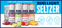 Bud Light Seltzer Variety 24" x 53" Banner