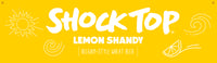 Shock Top Lemon Shandy Banner 14" x 48"
