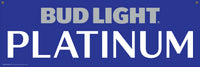 Bud Light Platinum Banner 16" x 48"