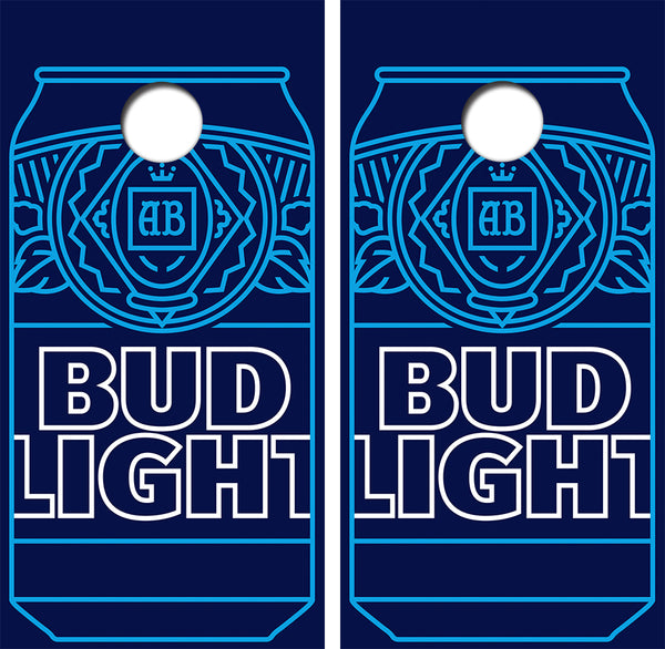 Bud Light Summer Can Cornhole Wrap Decal