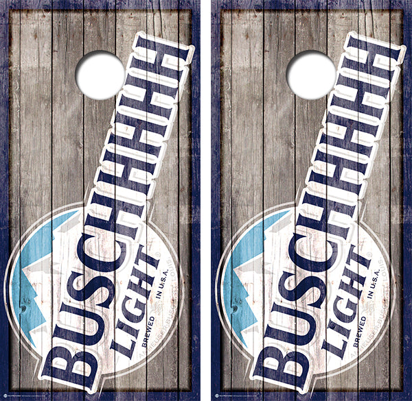 Busch Light Vintage Cornhole Wrap Decal
