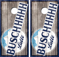 Busch Latte Vintage Cornhole Wrap Decal