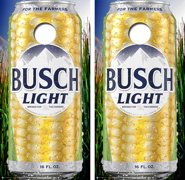 Busch Light Can Cornhole Wrap Decal